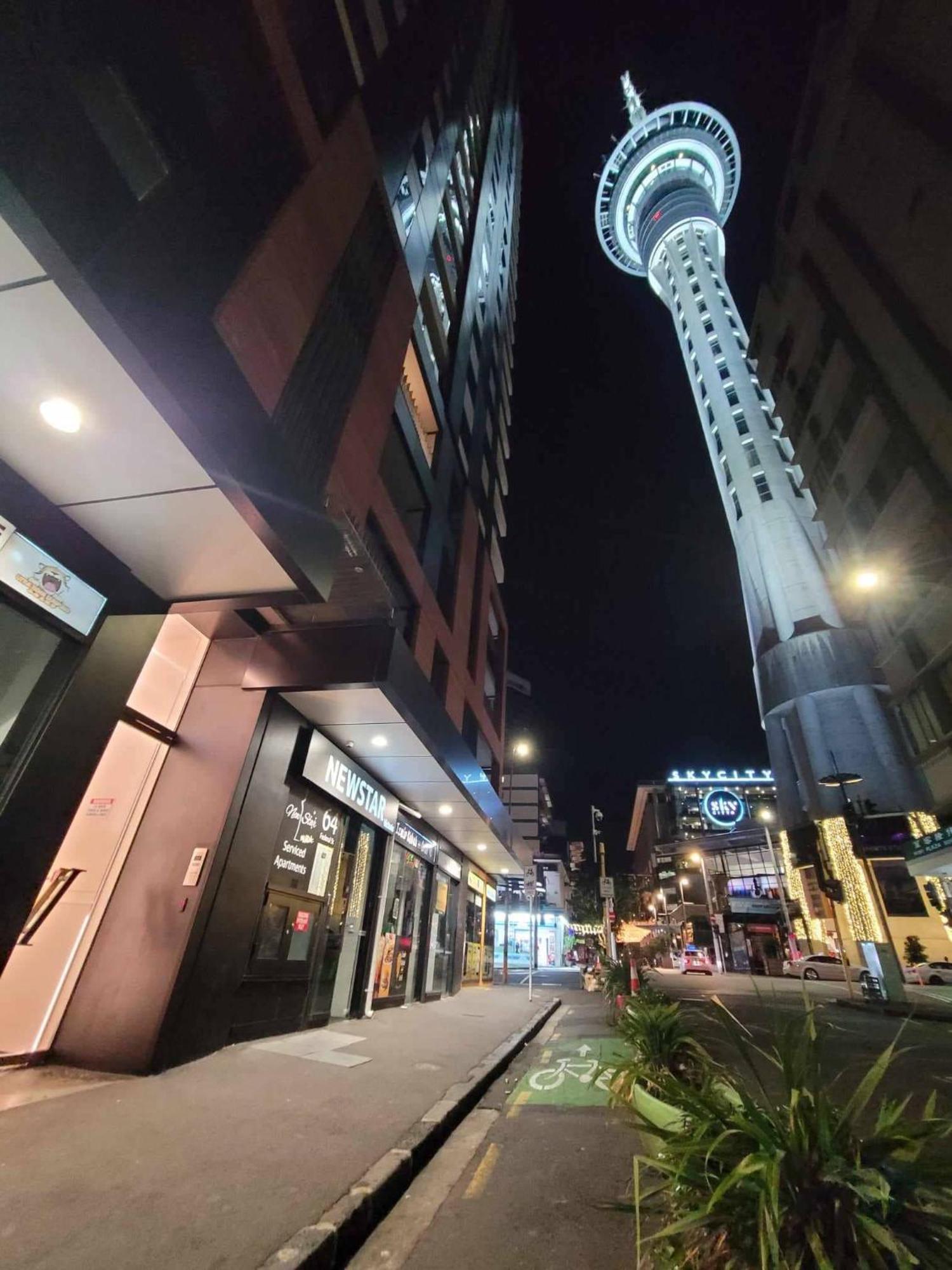 Apartament Sky Tower Just Next Door Auckland Zewnętrze zdjęcie